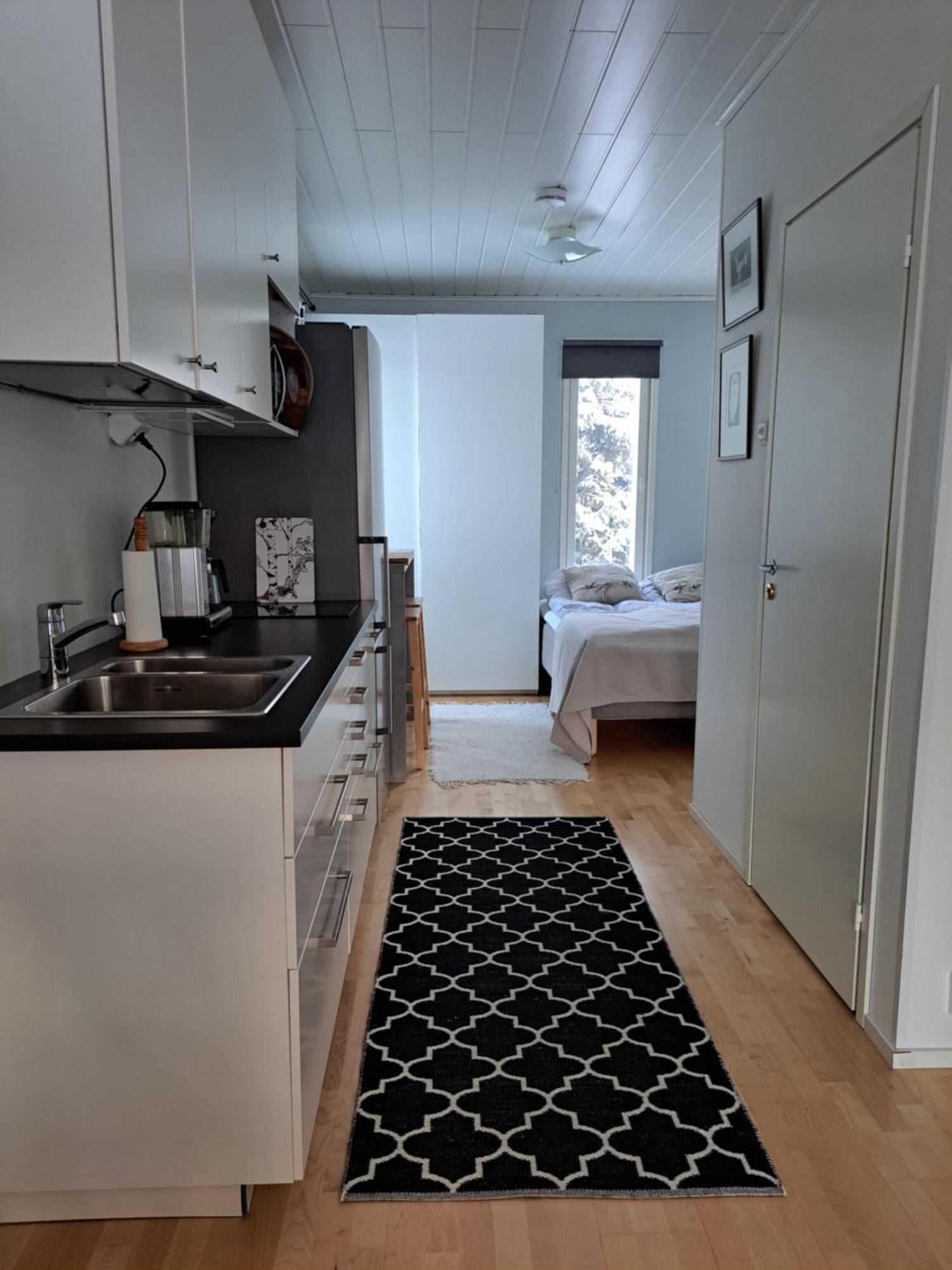 Modern Apartment Karkku Bagian luar foto