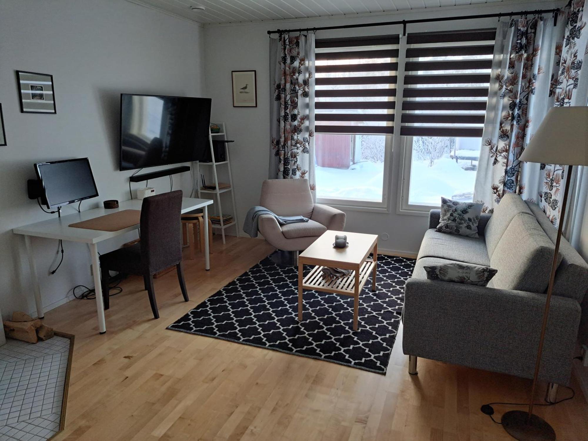 Modern Apartment Karkku Bagian luar foto